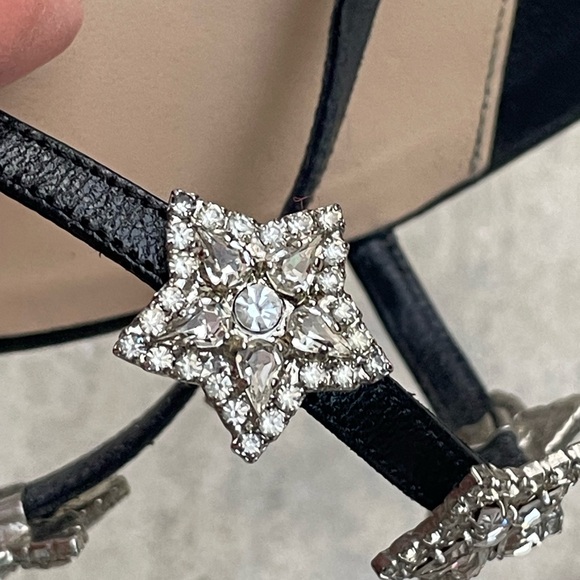 Authentic Manolo Blahnik sandals with crystal stars. - Picture 8 of 17